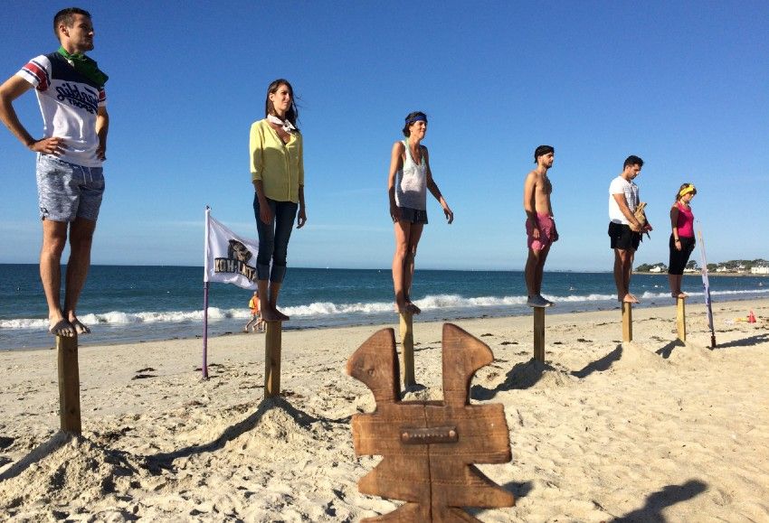 Olympiades sur la plage en séminaire