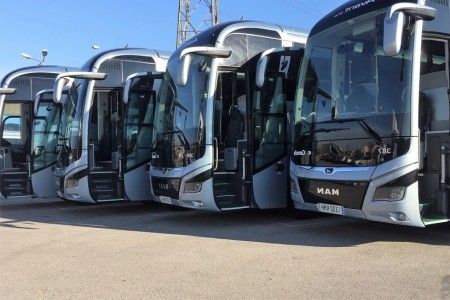 Transfert en bus depuis l'aéroport jusqu'au centre de Séville