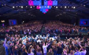 Rassemblement au Web Summit à Lisbonne