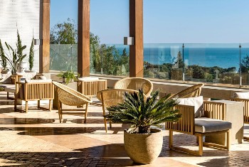 Terrasse vue sur mer Dolce Sitges