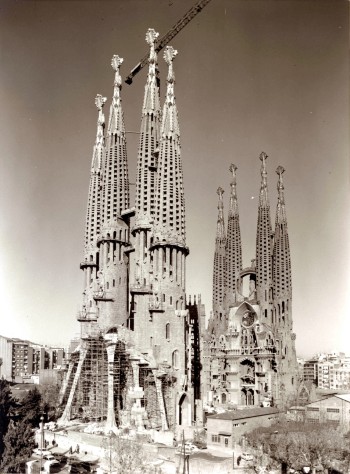 Façade de la Sagrada Familia